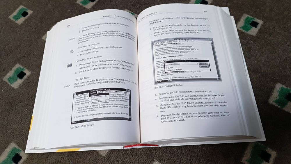 Луксозно ръководство за Windows 
3.1 на немски език