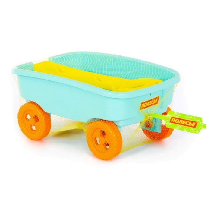 Тележка с ручкой детская