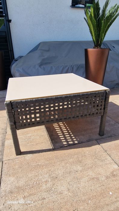 Măsuță cafea ratan plastic