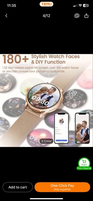 Smartwatch Evolio Femei