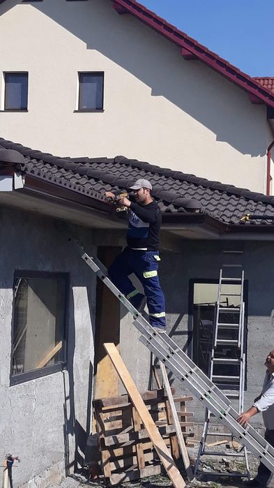 Jgheaburi & Burlane de Aluminiu fara imbinare Rectangulare