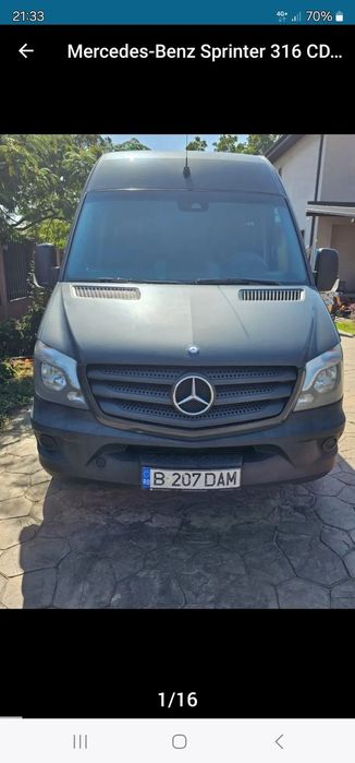 Mercedes-Benz Sprinter Primul proprietar