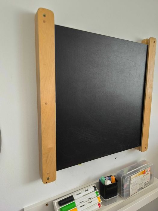 Tabla alba(magnetica/ scris) - neagra(creta), Leea Toys - 90 ron