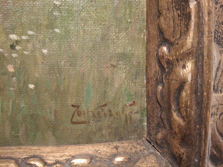 Tablou secol 19 semnat