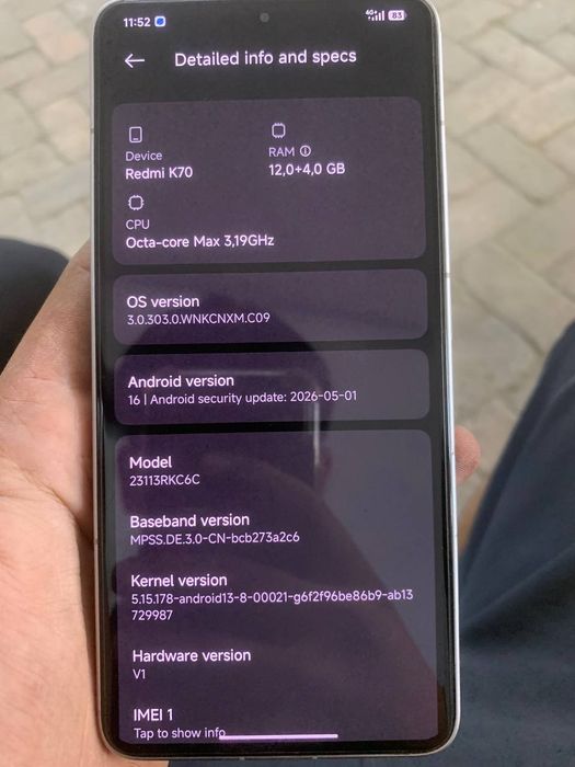 Redmi k70 POCO f6 pro