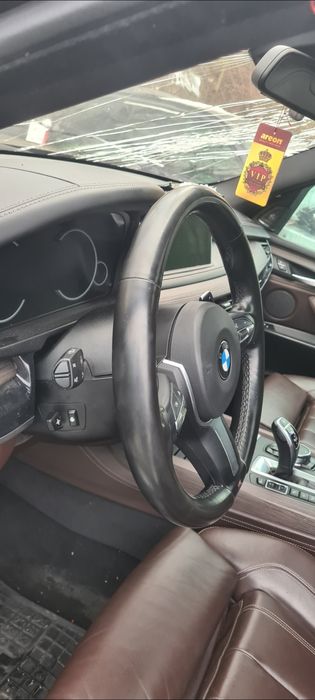 Volan bmw f15 x5  f16 x6 original vibrații distronic incalzire trafic jam