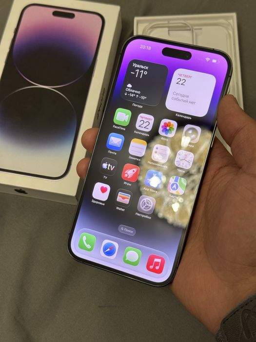  iPhone 14pro max 5G 128gb AH/A deep purple