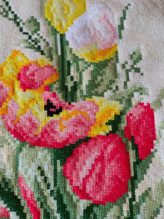 Гоблени с цветя: Макове, Японска роза, Лалета, Розови макове