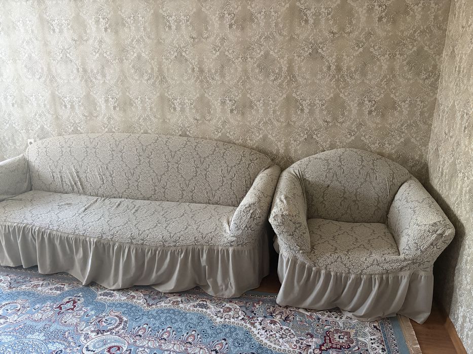 Диван с 2 кресоами