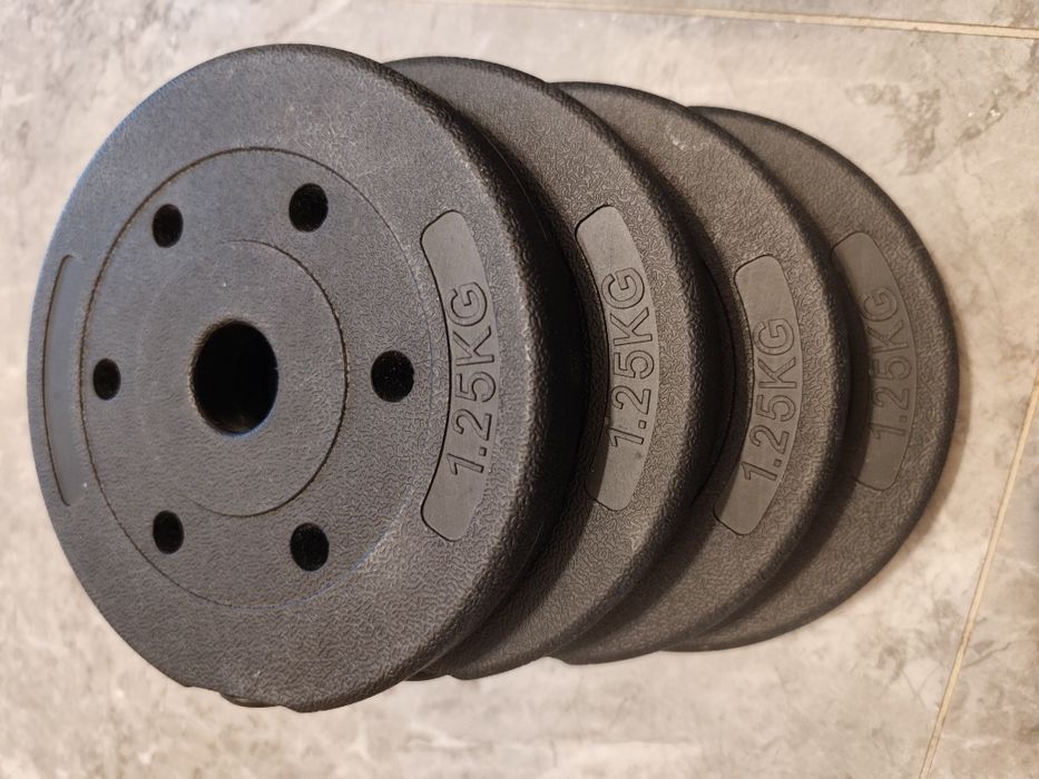 Discuri gantera 4 x 1,25kg