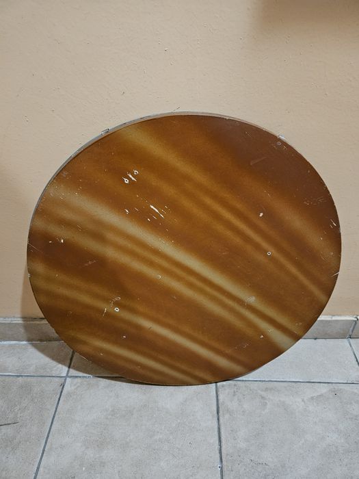 Зеркало круглое с рамой