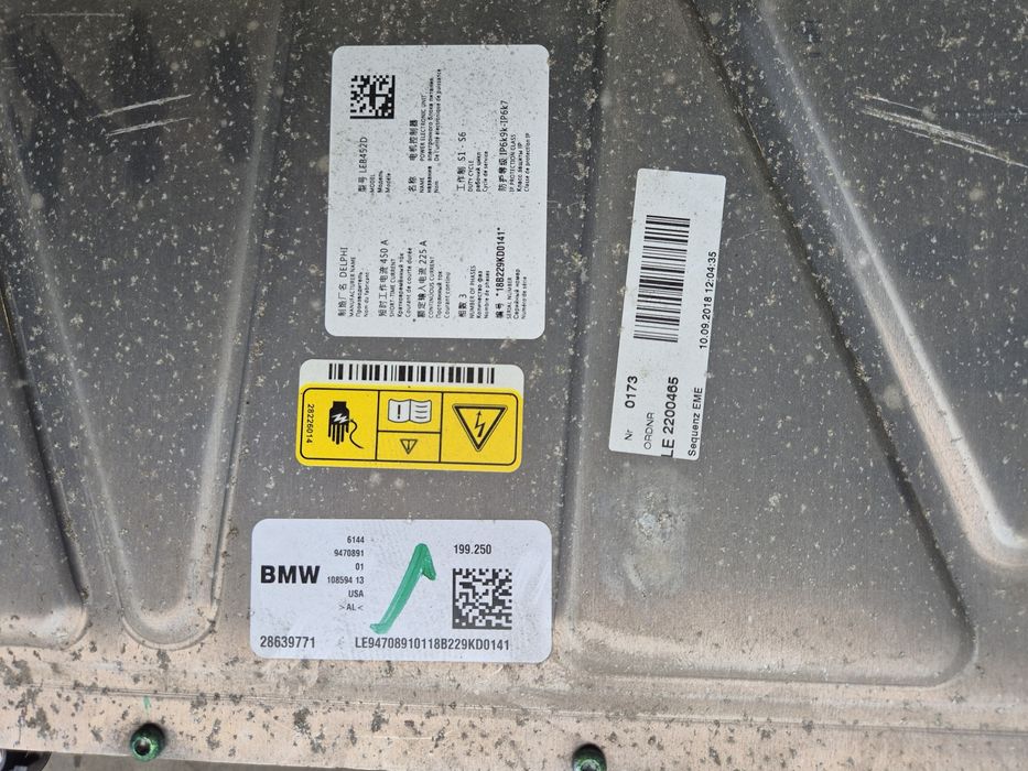 Modul electronic transformator baterie hibrida bmw f45 cod 28639771