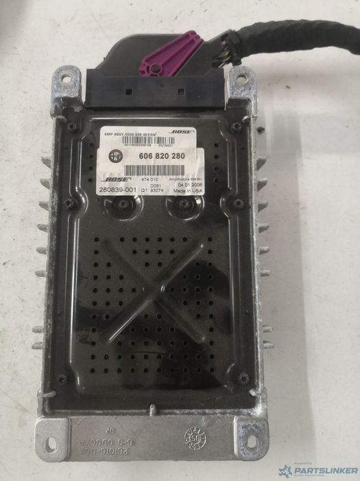 Amplificator Audio Alfa Romeo 159 (939_) [ 2005 - 2012 ] Oem 606820280