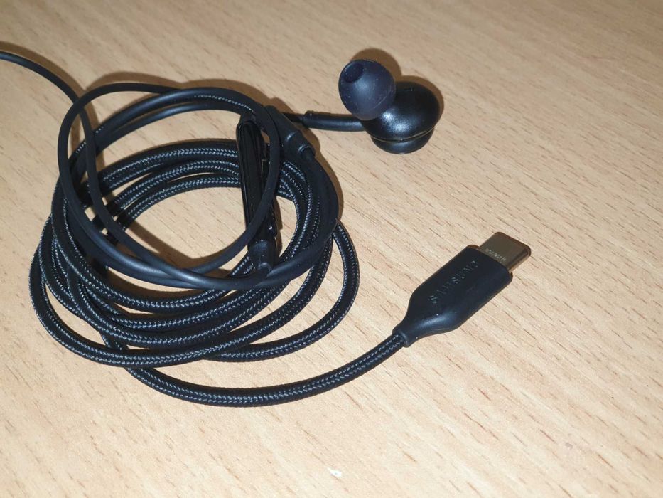 Casti alergare handsfree originale Samsung AKG cu jack sau USB-C