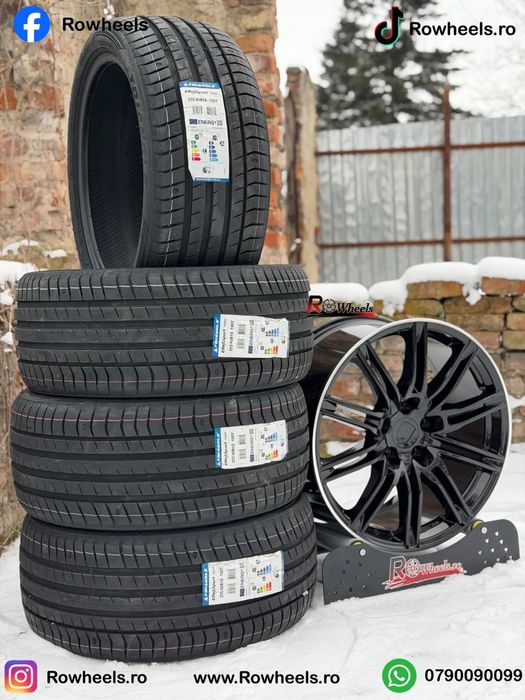 Jante Porsche 21 R21Panamera porsche cayenne PORSCHE anvelope vara sau iarna incluse in pret jante o singura marime roti porsche 21 anvelope 295-35-21