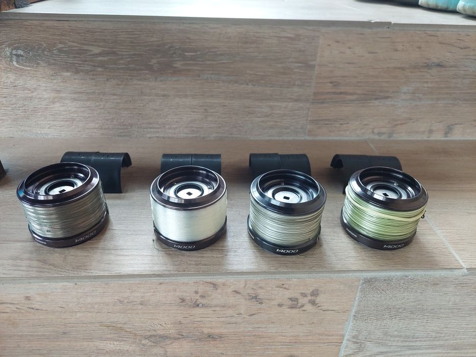 Tamburi rezerva: shimano 14000/10000/5500, daiwa 5500, okuma, fox fx11