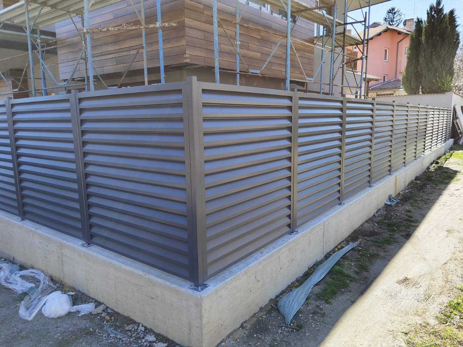 Оградни двулицеви пана тип щора