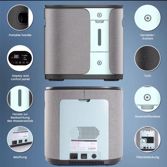 Concentrator de oxigen nou si original