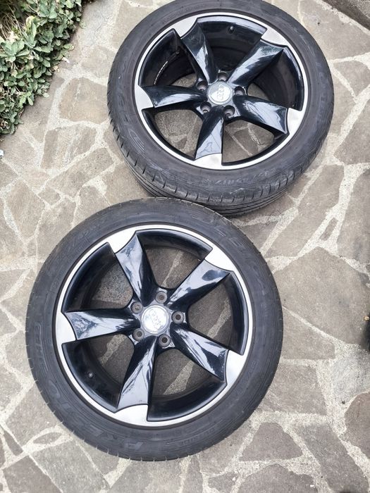 Продавам джанти с гуми , джанти Rottor 5x112 R17