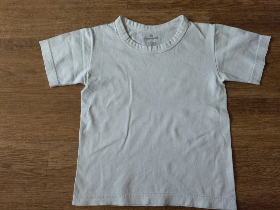 Футболка белая 5-6 лет