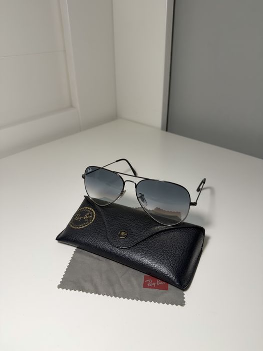 Ray-Ban Aviator Черни Л размер