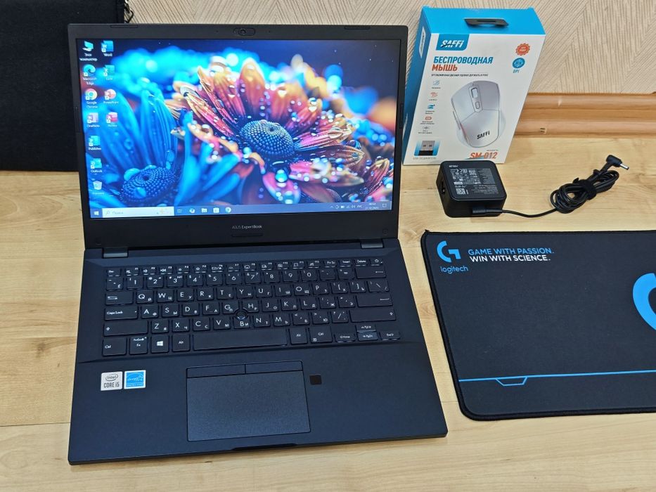 Asus Core i5-10 Озу 16Гб SSD M2 512Гб ноутбук в хорошем состоянии