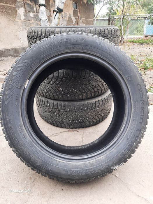 Резина зимняя шипованая