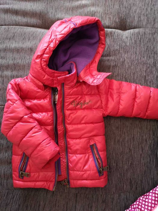 Дрешки ЕСЕН-ЗИМА, размер 80/86 -зимно яке, бодита,ръкавички,шапка и др