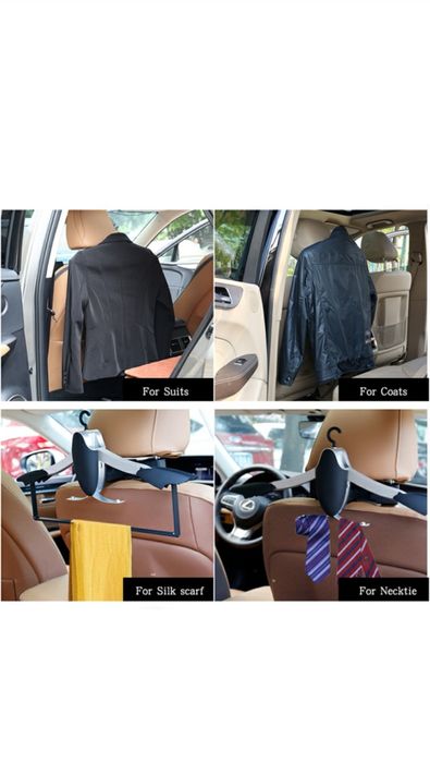 Umeraș auto haine, sacou, pliabil