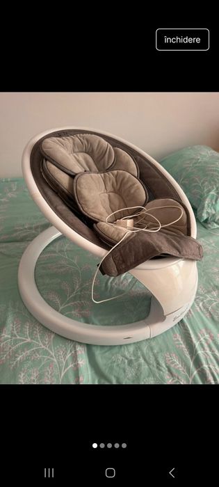 Balansoar Leagan electric  bebelusi muzica si bluetooth