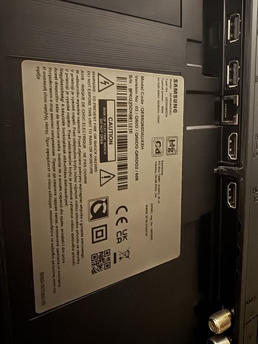 TV Samsung 163cm Defect
