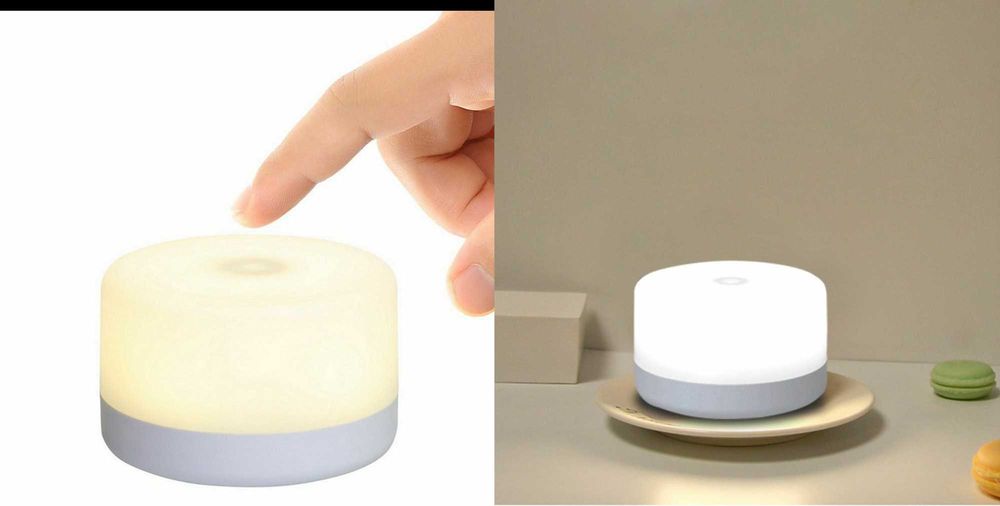 Bec lumina alba touch dormitor. Lumina reglabila. Nou!