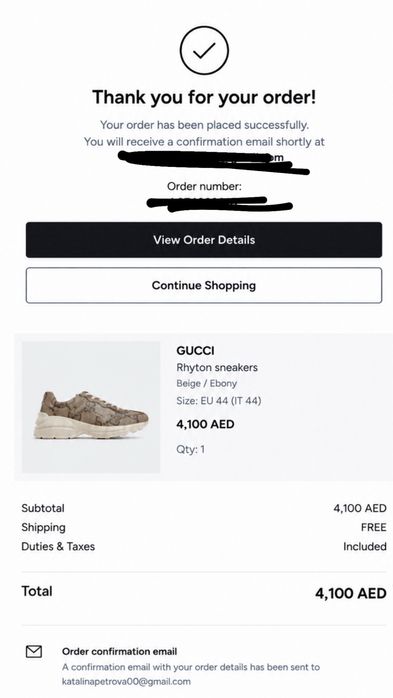 GUCCI Оригинални 44 номер СПЕШНО