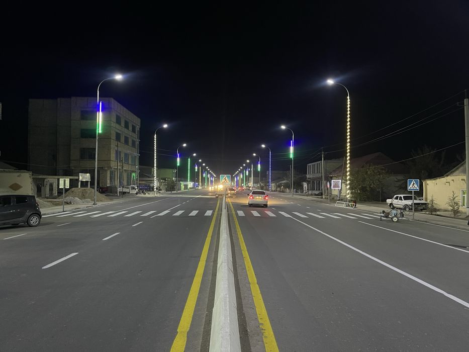 Услуги дорожные разметка, поласа, yo’l chiziqlari