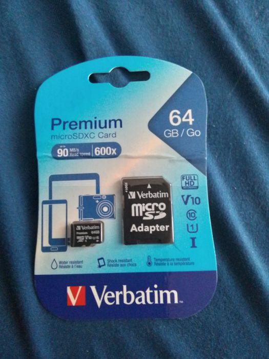 Card micro sd 64 gb