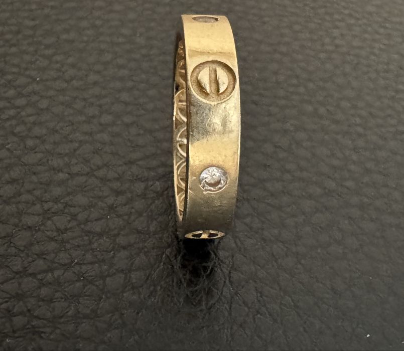 Кольцо лимонное золото.Картье.