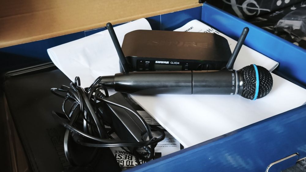 Microfon wireless shure glxd  4