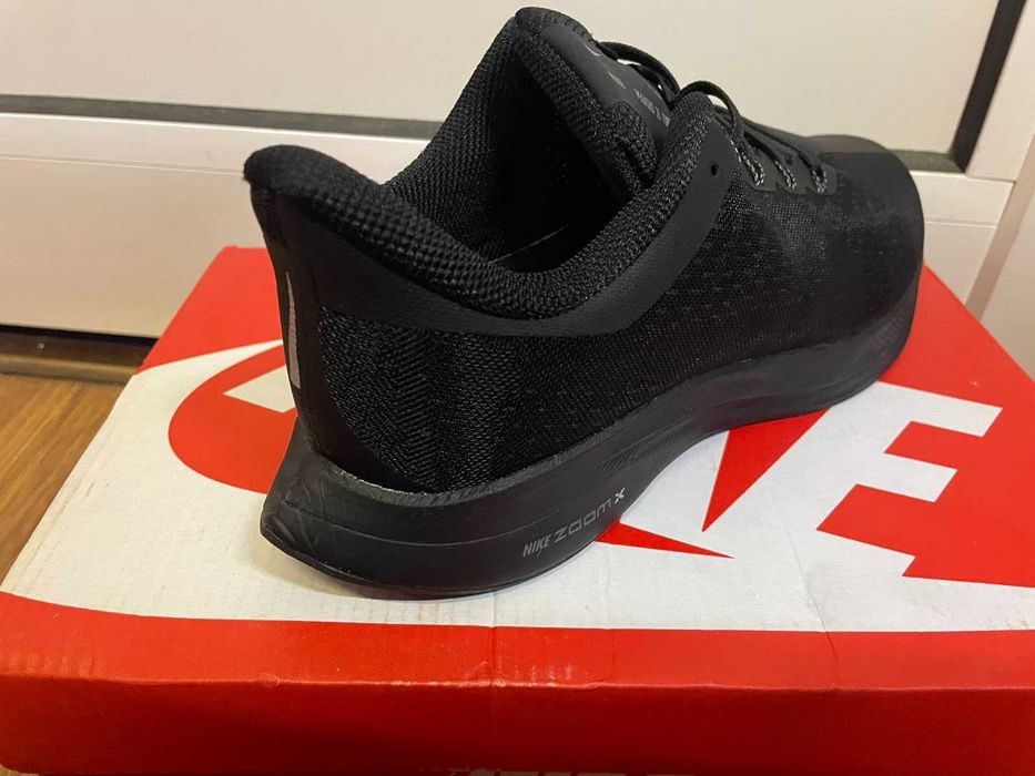 Нови мъжки маратонки Nike Zoom Pegasus 35 Turbo all black размер 43