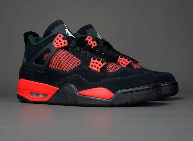 Air Jordan 4, Jordan 4 Red Thunder, маратонки NIKE НАИК Джордан