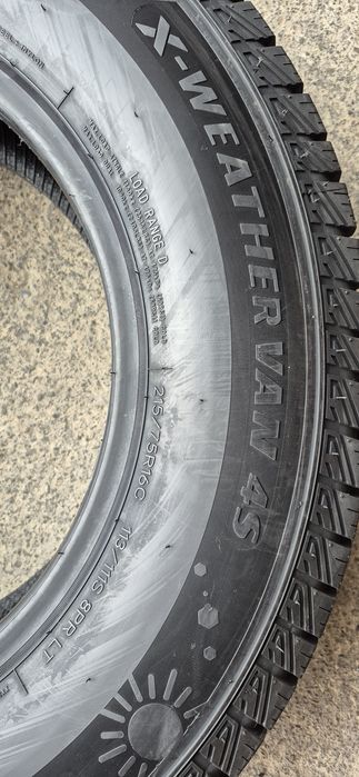 4 anvelope M+S noi Delmax 215/75/16C,dot 2024.Pretul este pe bucata.