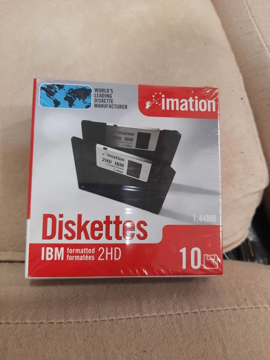 Дискети imation 1.44mb 3.5"DS,HD
