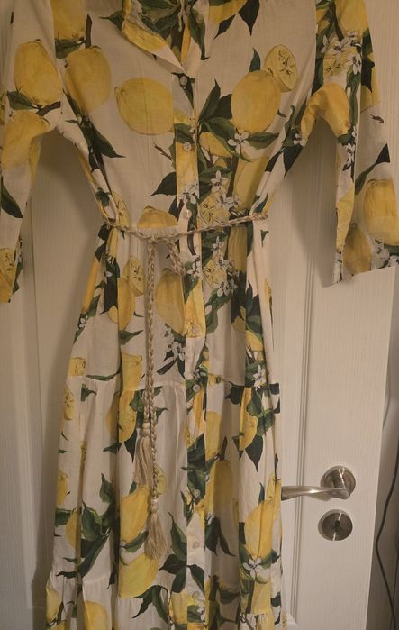 Рокля-риза лимони, нова
