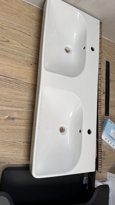 Vand chiuveta dubla baie grohe, defect transport