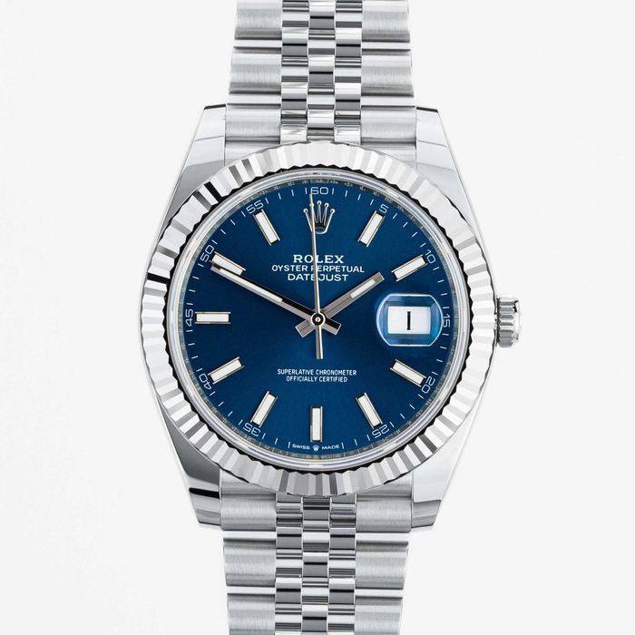 Rolex Datejust 41 Bright Blue dial 126334