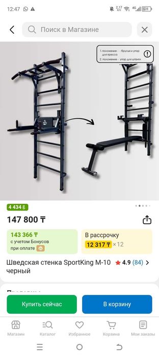 Шведская стенка спортивная