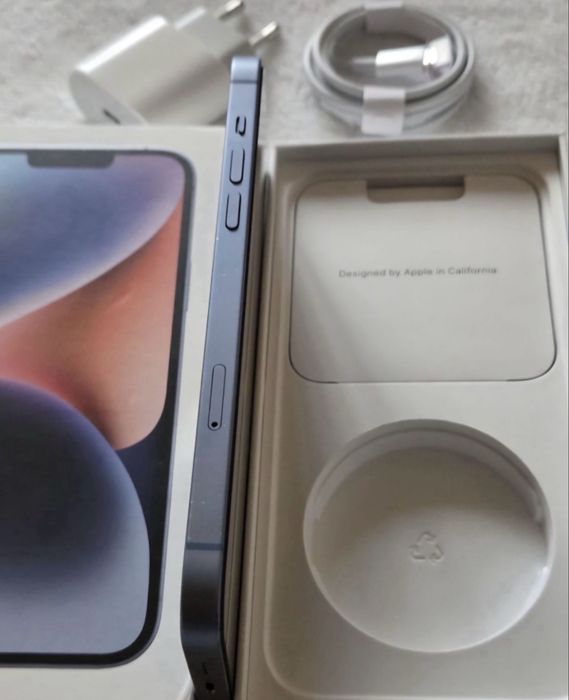 iPhone 14 Plus, 128GB, Blue, Full box, stare CA NOU