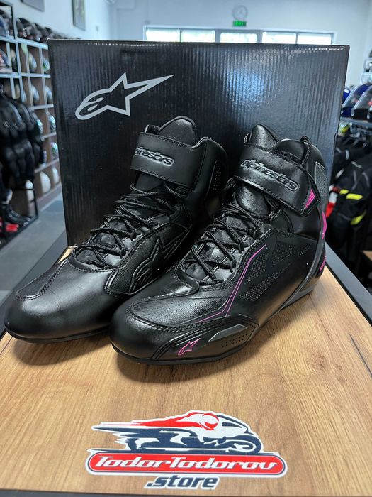 Дамски Мото боти ALPINESTARS FASTER 3, 40,като нови,протектори