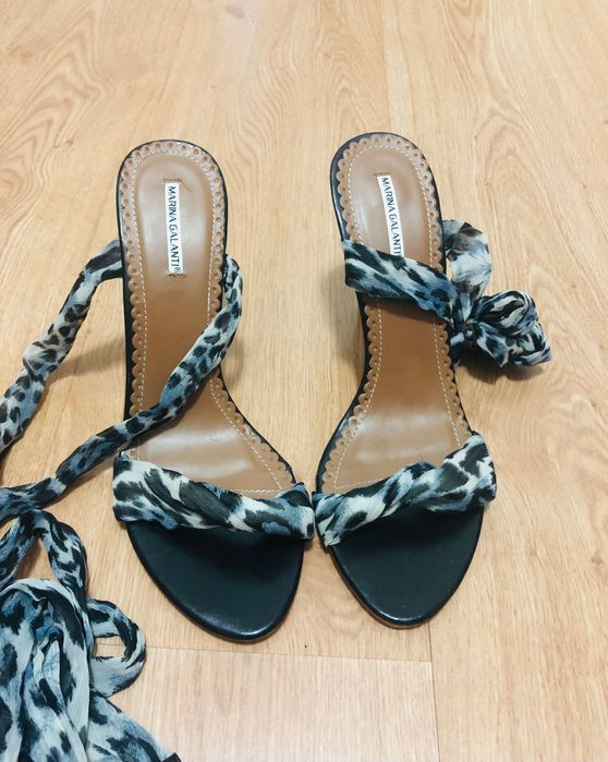Италиански сандали на ток 40 номер, Marina Galanti