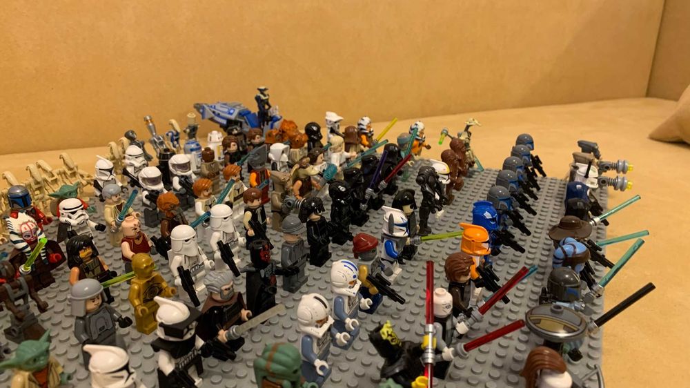 115 Lego Minifigurine  StarWars Colectie valoare piata 1700e ORIGINALE