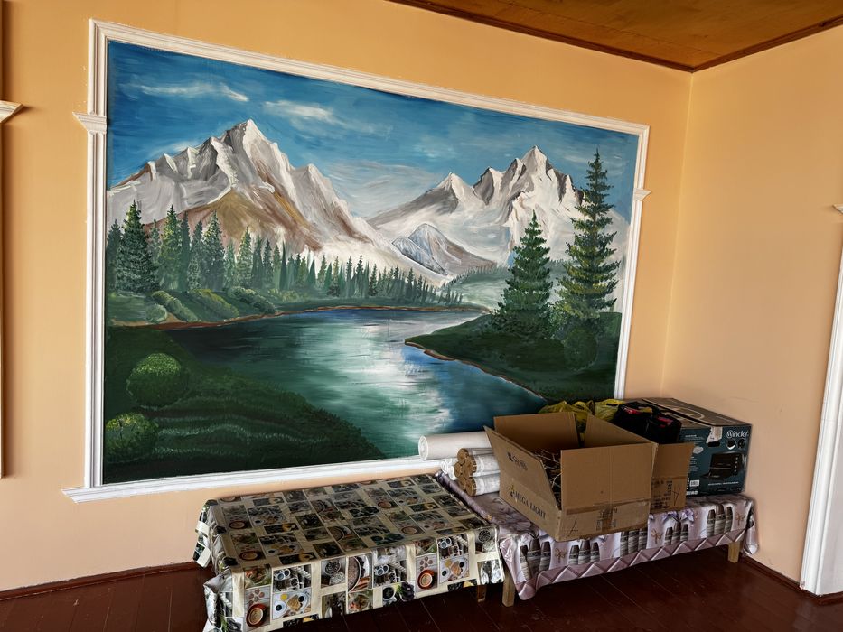 Naqsh restovratsiya tyaga buyash devor chizish xizmati